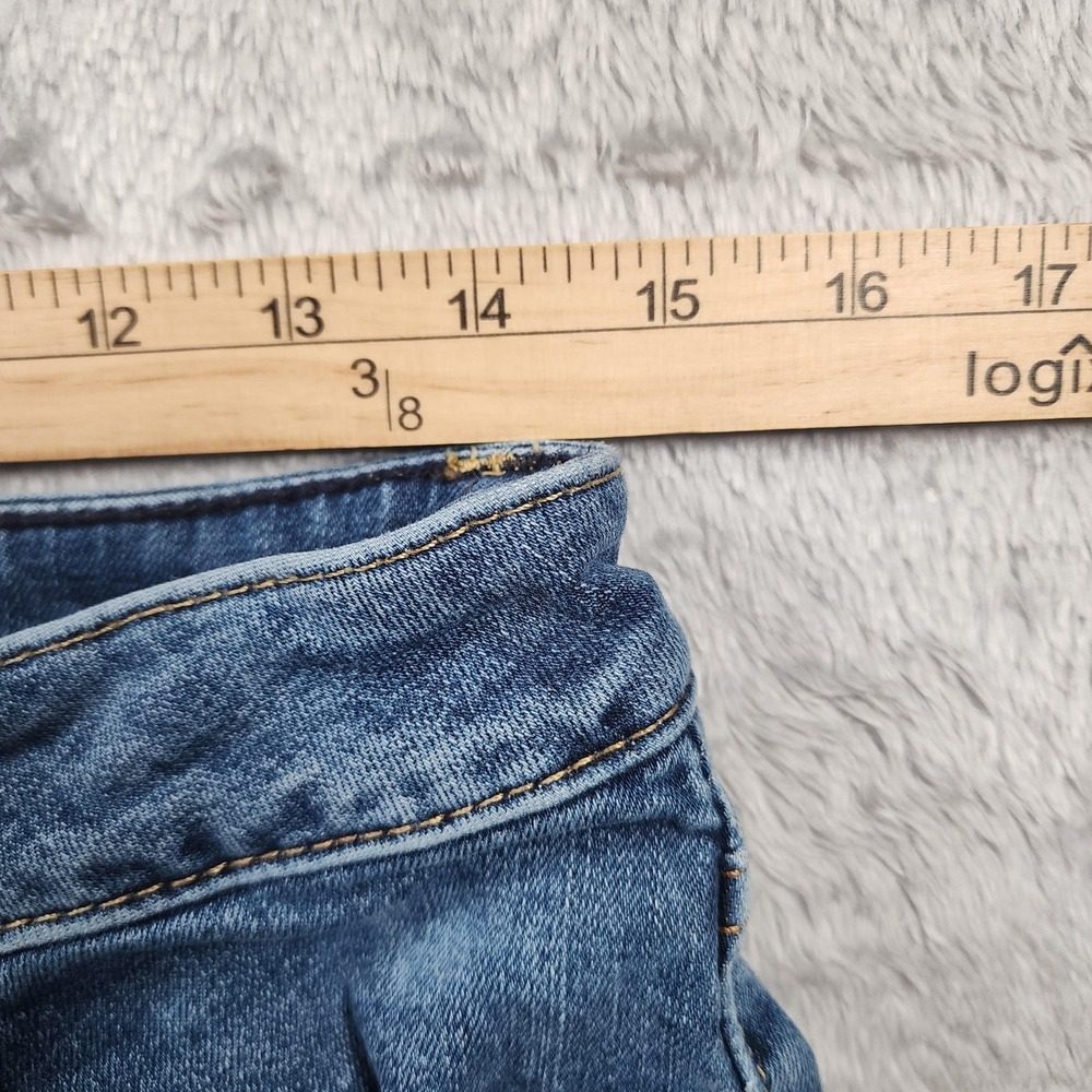 American Eagle Pants Mens 32x32 (Fits 30x30) Blue Original Bootcut Denim Stretch - Picture 10 of 13